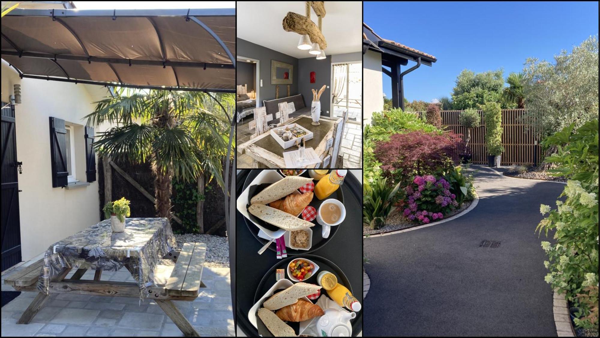 Charme & Confort- Les Cottages Du Bassin D'Arcachon- Petit-Dejeuner Sur Demande - Nuitee, Court Sejour, Semaine Gujan-Mestras Dış mekan fotoğraf